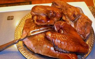 Калорийность курицы и куриных субпродуктов (печень, сердце, желудки)