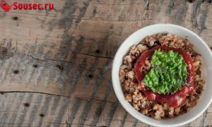 How to prepare a delicious buckwheat gravy: recipes