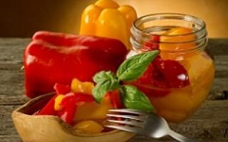 Pickled bell peppers for the winter: recipes that are quick, simple and tasty